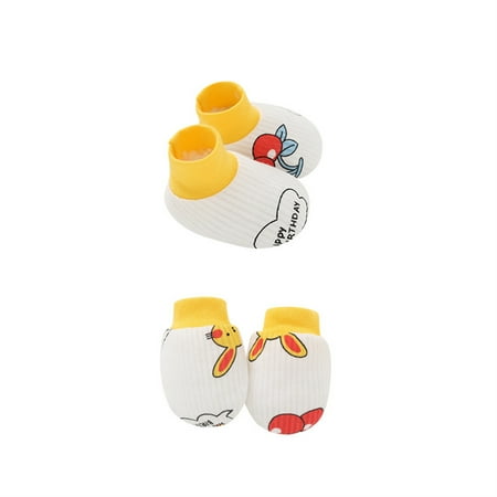 HeroNeo 2 Pair Baby Newborn Soft Cotton Face for Protection Gloves Foot Cover Anti Scrat
HeroNeo 2 Pair Baby Newborn Soft Cotton Face for Protection Gloves Foot Cover Anti Scrat