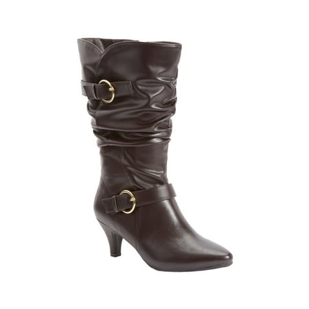 Comfortview Women s Wide Width The Millicent Wide Calf Boot