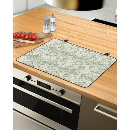 Green Geometric Stove Top Covers for Electric Stove Heat Insulation Fireproof Glass Cooktop Cover Counter Top Glass Stove Cover for Prevent Scratches 36 x21 Farmhouse Vintage Modern Abstract Art
Green Geometric Stove Top Covers for Electric Stove Heat Insulation Fireproof Glass Cooktop Cover Counter Top Glass Stove Cover for Prevent Scratches 36 x21 Farmhouse Vintage Modern Abstract Art