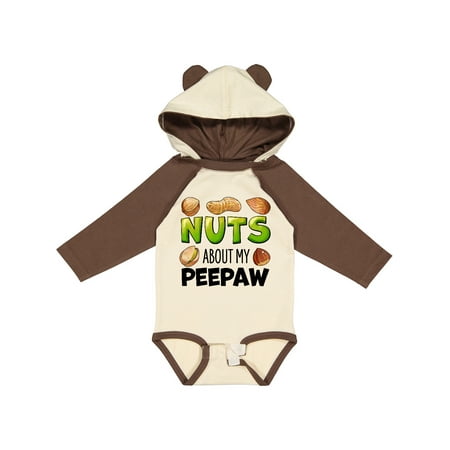 Inktastic Nuts About My Peepaw Peanut Almond Pistachio Gift Baby Boy or Baby Girl Long Sleeve Bodysuit
Inktastic Nuts About My Peepaw Peanut Almond Pistachio Gift Baby Boy or Baby Girl Long Sleeve Bodysuit
