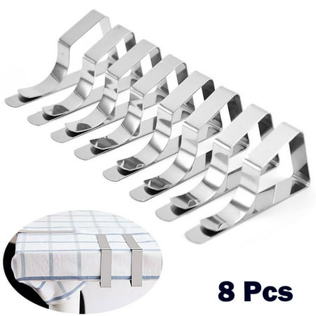 Sufanic 8Pcs Stainless Steel Tablecloth Clips Table Cloth Holders Clamp Outdoor Party
Sufanic 8Pcs Stainless Steel Tablecloth Clips Table Cloth Holders Clamp Outdoor Party