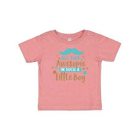 Inktastic All This Awesome In Such A Little Boy - Blue Brown Gift Baby Boy T-Shirt
Inktastic All This Awesome In Such A Little Boy - Blue Brown Gift Baby Boy T-Shirt
