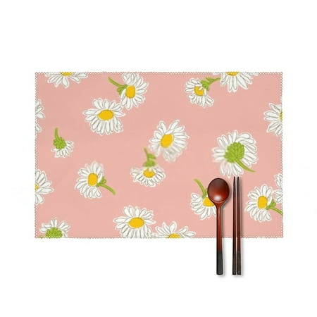 Flower Dinner Placemats Set of 4 Kitchen Table Placemats 18 * 12 Inches Place Mats Dining Tables Indoor for Kitchen Table Washable Decorations
Flower Dinner Placemats Set of 4 Kitchen Table Placemats 18 * 12 Inches Place Mats Dining Tables Indoor for Kitchen Table Washable Decorations
