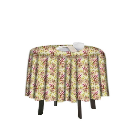 eloria Floral Printed Round Table Cloth Resistant Washable Decorative Table Cover for Dining Table
eloria Floral Printed Round Table Cloth Resistant Washable Decorative Table Cover for Dining Table