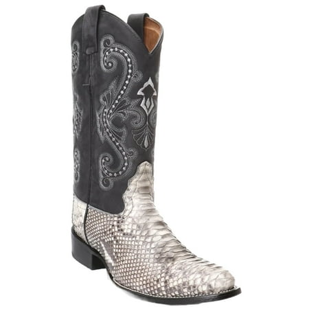 Circle G by Corral Men s Natural Python Embroidery Boots L5685