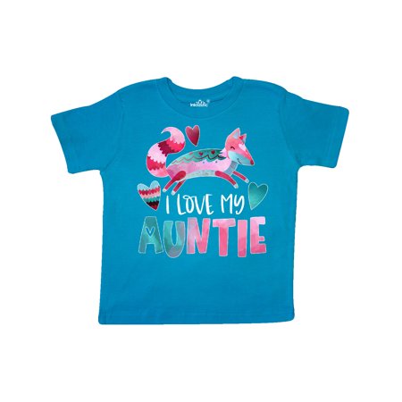 Inktastic I Love My Auntie Pink and Blue Fox with Hearts Gift Toddler Boy or Toddler Girl T-Shirt
Inktastic I Love My Auntie Pink and Blue Fox with Hearts Gift Toddler Boy or Toddler Girl T-Shirt