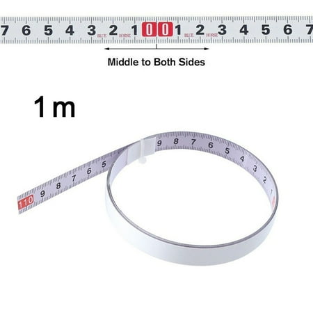 BAMILL Miter Saw Track Tape Measure Adhesive Steel Backing Metric Ruler 1M/2M
BAMILL Miter Saw Track Tape Measure Adhesive Steel Backing Metric Ruler 1M/2M