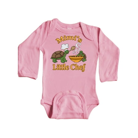 Inktastic Mimi s Little Chef with Cute Turtles Gift Baby Boy or Baby Girl Long Sleeve Bodysuit
Inktastic Mimi s Little Chef with Cute Turtles Gift Baby Boy or Baby Girl Long Sleeve Bodysuit