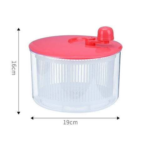 Salad Spinner Vegetables Leaf Lettuce Dryer Drainer Fruit Wash Clean Basket Plastic New
Salad Spinner Vegetables Leaf Lettuce Dryer Drainer Fruit Wash Clean Basket Plastic New
