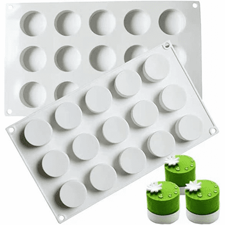 2 Piece Set Silicone Cake Baking Mold 3d Silicone Cake Baking Mold Dessert Cake Mold Ice Cream Cake Decoration Mold-White
2 Piece Set Silicone Cake Baking Mold 3d Silicone Cake Baking Mold Dessert Cake Mold Ice Cream Cake Decoration Mold-White