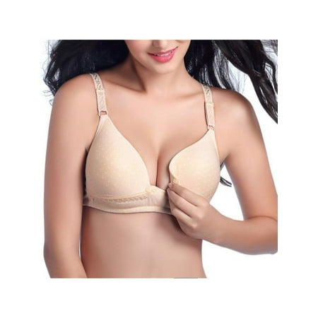EFINNY Women Cotton Wireless Nursing Bra Front Buckle Maternity Pregnant Feeding Bras
EFINNY Women Cotton Wireless Nursing Bra Front Buckle Maternity Pregnant Feeding Bras