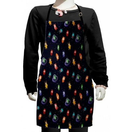 Space Kids Apron Aliens with Various Expressions Happy Sad in Love in Spacecraft Dotted Background Boys Girls Apron Bib with Adjustable Ties for Cooking Baking Painting Multicolor by Ambesonne
Space Kids Apron Aliens with Various Expressions Happy Sad in Love in Spacecraft Dotted Background Boys Girls Apron Bib with Adjustable Ties for Cooking Baking Painting Multicolor by Ambesonne