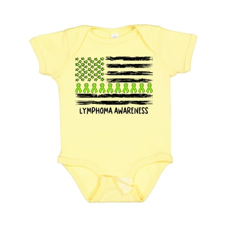 Inktastic Lymphoma Awareness Lime Ribbons and Flag Gift Baby Boy or Baby Girl Bodysuit
Inktastic Lymphoma Awareness Lime Ribbons and Flag Gift Baby Boy or Baby Girl Bodysuit