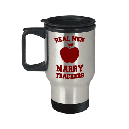 Best Teacher Ever Gift Coffee Mug Real Men Marry Teachers-Travel Coffee Mug 14 oz For Teacher Teachers Day Birthday Christmas Wedding Anniversary Gift
Best Teacher Ever Gift Coffee Mug Real Men Marry Teachers-Travel Coffee Mug 14 oz For Teacher Teachers Day Birthday Christmas Wedding Anniversary Gift