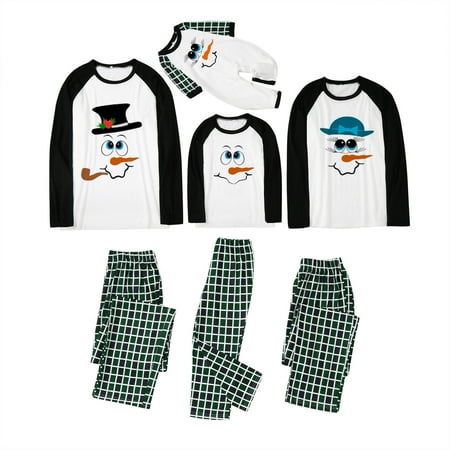 Matching Christmas Family Pajamas Set Holiday Cute Print Top and Plaid Pants Pjs Set for Women Men Kids Couples
Matching Christmas Family Pajamas Set Holiday Cute Print Top and Plaid Pants Pjs Set for Women Men Kids Couples