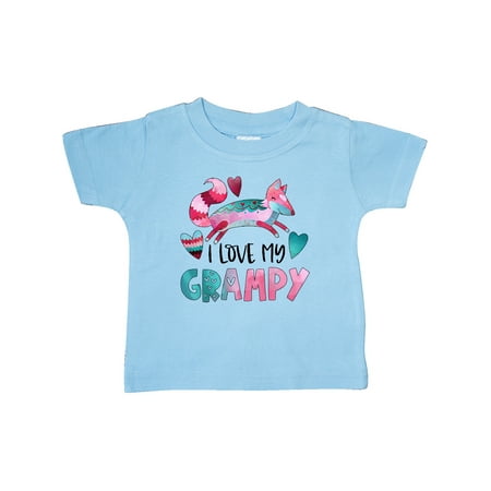 Inktastic I Love My Grampy Pink and Blue Fox with Hearts Gift Baby Boy or Baby Girl T-Shirt
Inktastic I Love My Grampy Pink and Blue Fox with Hearts Gift Baby Boy or Baby Girl T-Shirt