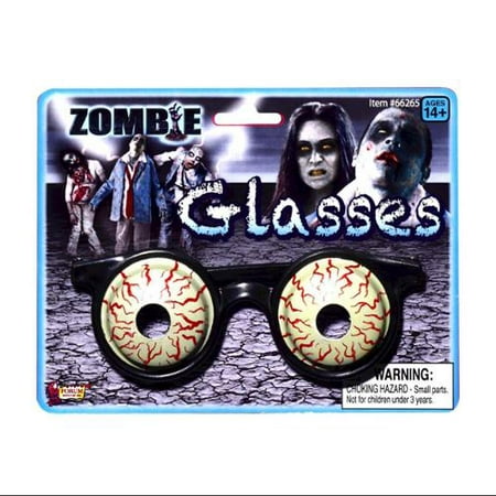 Zombie 3-D Glasses Costume Eyewear Accessory
