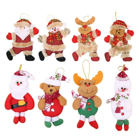 NUOLUX 8 Pcs Christmas Hanging Pendant Posture Doll Ornament Party Pendant Xmas Party Desktop Doll Gift for Christmas Birthday (Santa Snowman Elk Bear Style)
NUOLUX 8 Pcs Christmas Hanging Pendant Posture Doll Ornament Party Pendant Xmas Party Desktop Doll Gift for Christmas Birthday (Santa Snowman Elk Bear Style)