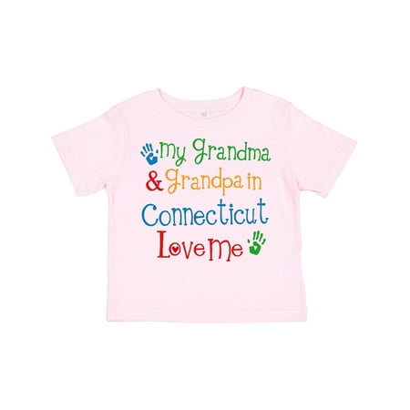 Inktastic Connecticut Grandma Grandpa Love Me Gift Toddler Boy or Toddler Girl T-Shirt
Inktastic Connecticut Grandma Grandpa Love Me Gift Toddler Boy or Toddler Girl T-Shirt
