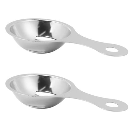 2X Separator of Egg Yolk in Stainless Steel Separator White Egg Sieve Device Mini Kitchen Utensils (13 x 7 x 2.8 cm)
2X Separator of Egg Yolk in Stainless Steel Separator White Egg Sieve Device Mini Kitchen Utensils (13 x 7 x 2.8 cm)