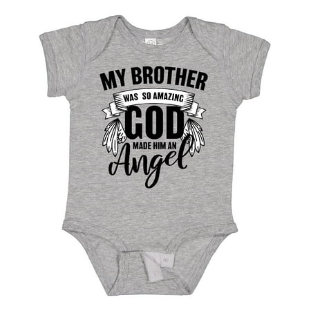Inktastic My Brother Was So Amazing God Made Him an Angel Gift Baby Boy or Baby Girl Bodysuit
Inktastic My Brother Was So Amazing God Made Him an Angel Gift Baby Boy or Baby Girl Bodysuit