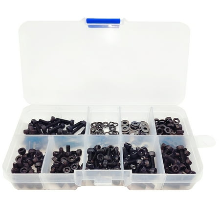 300pcs of One Box Hexagon Screw Nut Hex Head Screws Repair Metal Screw Nuts Hexagon Socket Bolt Nut for Home Office Shop DIY
300pcs of One Box Hexagon Screw Nut Hex Head Screws Repair Metal Screw Nuts Hexagon Socket Bolt Nut for Home Office Shop DIY