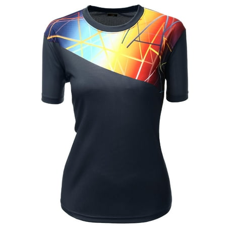 FashionOutfit Women's Coolever Premium Sporty T-Shirt