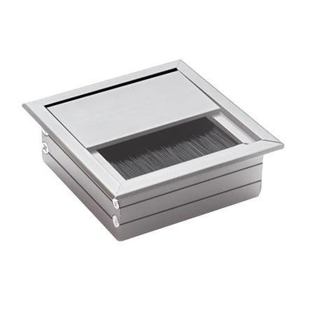 Wire Cable Grommet Hole Cover Outlet Square Black/Silver Aluminum Alloy 80*80MM
Wire Cable Grommet Hole Cover Outlet Square Black/Silver Aluminum Alloy 80*80MM
