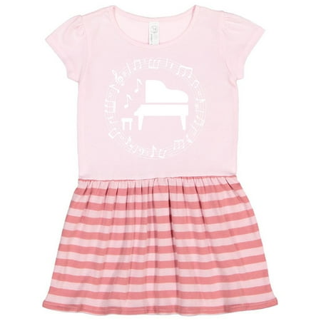 Inktastic Piano Student Music Teacher Gift Idea Gift Toddler Girl Dress
