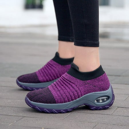 Women Wedges Shoes New Mesh Breathable Knit Ladies Shoes Mix Colors Sneaker Soft Platform Slip On Women s Vulcanize Shoes
Women Wedges Shoes New Mesh Breathable Knit Ladies Shoes Mix Colors Sneaker Soft Platform Slip On Women s Vulcanize Shoes