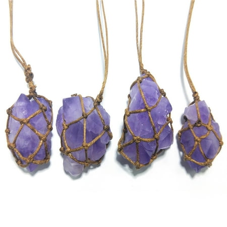 Catinbow Irregular Handmade Natural Amethyst Rock Necklace Quartz Healing Purple Crystal Gemstone Pendant Chakra Birthstone Necklace Jewellery Gift
Catinbow Irregular Handmade Natural Amethyst Rock Necklace Quartz Healing Purple Crystal Gemstone Pendant Chakra Birthstone Necklace Jewellery Gift