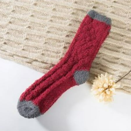 XINKAIRUN Socks Fashion Home Women Girl Soft Bed Floor Socks Warm Winter Sleeping Socks Red
XINKAIRUN Socks Fashion Home Women Girl Soft Bed Floor Socks Warm Winter Sleeping Socks Red