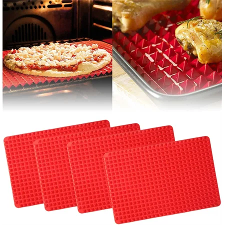 4pcs Silicone Baking Mats Non-Slip Washable Reusable Baking Tray Heat Resistant Cooking Bakeware Mat BPA Free
4pcs Silicone Baking Mats Non-Slip Washable Reusable Baking Tray Heat Resistant Cooking Bakeware Mat BPA Free