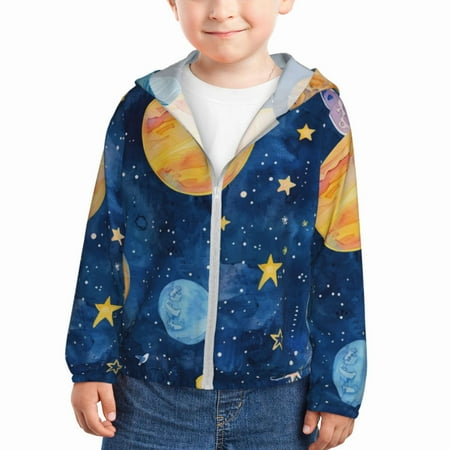 Zeuib Planets And Stars1 Print Girls & Boys Sun Protection Hoodie with UPF 50+ Children’s Quick-Dry Jacket Perfect for Outdoor Activities-2 Years
Zeuib Planets And Stars1 Print Girls & Boys Sun Protection Hoodie with UPF 50+ Children’s Quick-Dry Jacket Perfect for Outdoor Activities-2 Years
