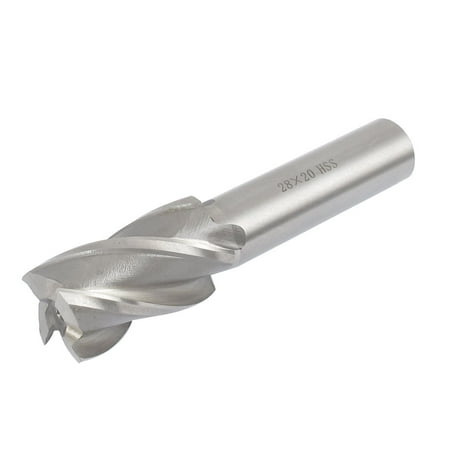 Unique Bargains 28mm Cutting Diameter Straight Shank 4 Flutes End Mill Milling Cutter
Unique Bargains 28mm Cutting Diameter Straight Shank 4 Flutes End Mill Milling Cutter