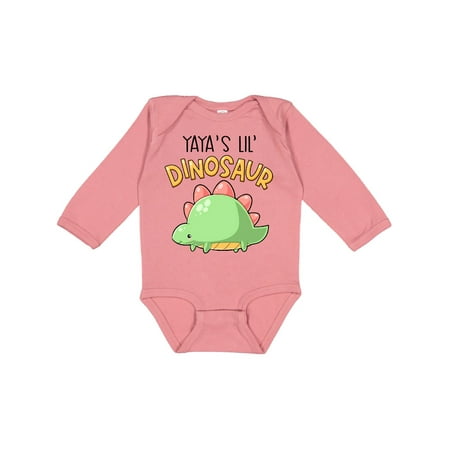 Inktastic Yaya s Lil Dinosaur with Cute Stegosaurus Gift Baby Boy or Baby Girl Long Sleeve Bodysuit
Inktastic Yaya s Lil Dinosaur with Cute Stegosaurus Gift Baby Boy or Baby Girl Long Sleeve Bodysuit