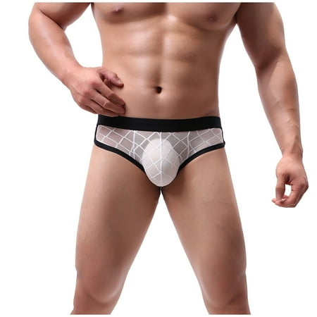 Men Mesh High-Profile Underwear Underwear Low-Waist