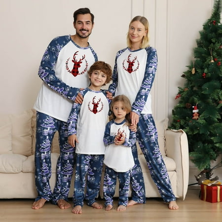 Christmas Pajamas for Family 2022 Christmas Pjs Sets Long Sleeve Shirts Long Pants Xmas Matching Sleepwear for Family
Christmas Pajamas for Family 2022 Christmas Pjs Sets Long Sleeve Shirts Long Pants Xmas Matching Sleepwear for Family