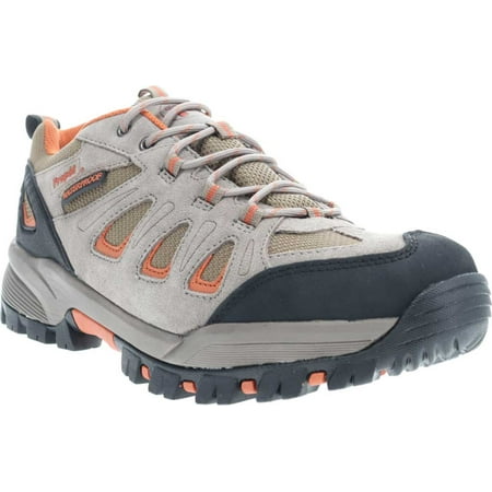 Men s Propet Ridge Walker Low Sneaker Gunsmoke/Orange