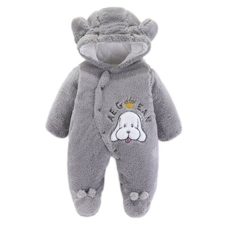 Cindysus Baby Cute Footed Winter Outwear Outfits Newborn Plush Onesies Fluffy Party Long Sleeve Loose Fleece Romper Grey 3M
Cindysus Baby Cute Footed Winter Outwear Outfits Newborn Plush Onesies Fluffy Party Long Sleeve Loose Fleece Romper Grey 3M