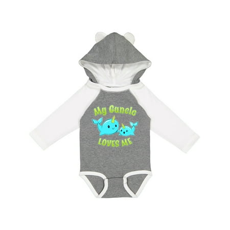 Inktastic My Guncle Loves Me- Cute Narwhal Gift Baby Boy or Baby Girl Long Sleeve Bodysuit
Inktastic My Guncle Loves Me- Cute Narwhal Gift Baby Boy or Baby Girl Long Sleeve Bodysuit
