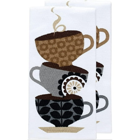 Textiles 62459 2-Pack Coffee Cup Print Dual Sided Woven Weave Cotton Kitchen Dish Towel
Textiles 62459 2-Pack Coffee Cup Print Dual Sided Woven Weave Cotton Kitchen Dish Towel