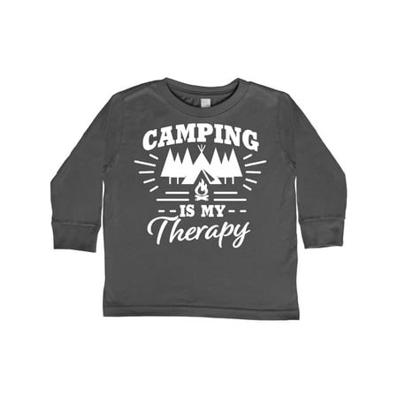 Inktastic Camping is My Therapy with Tent and Campfire Gift Toddler Boy or Toddler Girl Long Sleeve T-Shirt
Inktastic Camping is My Therapy with Tent and Campfire Gift Toddler Boy or Toddler Girl Long Sleeve T-Shirt