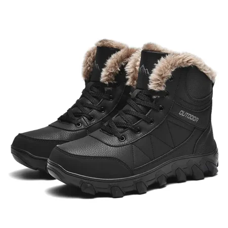 Men‘s Waterproof Wear-resistant Warm Fleece Comfortable Non Slip Lace Up Snow Boots Hiking Boots Winter
Men‘s Waterproof Wear-resistant Warm Fleece Comfortable Non Slip Lace Up Snow Boots Hiking Boots Winter