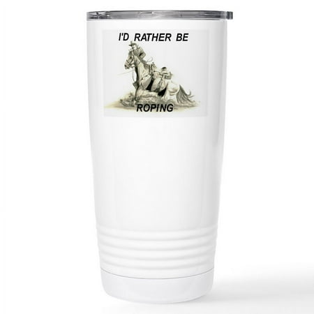CafePress - Rather Be Roping Stainless Steel Travel Mug - Insulated Stainless Steel Travel Tumbler 20 oz.
CafePress - Rather Be Roping Stainless Steel Travel Mug - Insulated Stainless Steel Travel Tumbler 20 oz.
