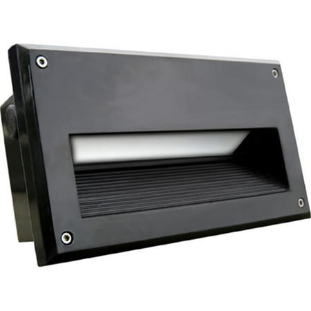 40W 120V Fiberglass Recessed Brick Step Wall Light Black - 4.88 x 8.88 x 3.25 in.
40W 120V Fiberglass Recessed Brick Step Wall Light Black - 4.88 x 8.88 x 3.25 in.