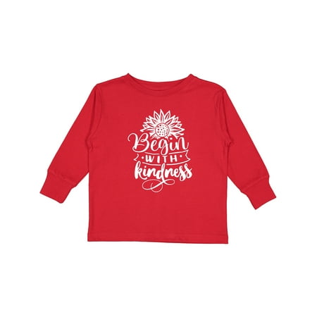Inktastic Begin with Kindness Sunflower Gift Toddler Boy or Toddler Girl Long Sleeve T-Shirt
Inktastic Begin with Kindness Sunflower Gift Toddler Boy or Toddler Girl Long Sleeve T-Shirt