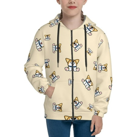 Hoodies for Teen Girls Boys Funny Cute Corgi Dog Long Sleeve Youth Kids Essentials Zip Up Hoodie Lghtweight Fashion Hoodies & Sweatshirts Jacket Fall Winter Outfits Tops
Hoodies for Teen Girls Boys Funny Cute Corgi Dog Long Sleeve Youth Kids Essentials Zip Up Hoodie Lghtweight Fashion Hoodies & Sweatshirts Jacket Fall Winter Outfits Tops