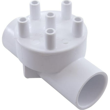 Waterway 672-5060 Manifold 1 Socket with 6 Barbs