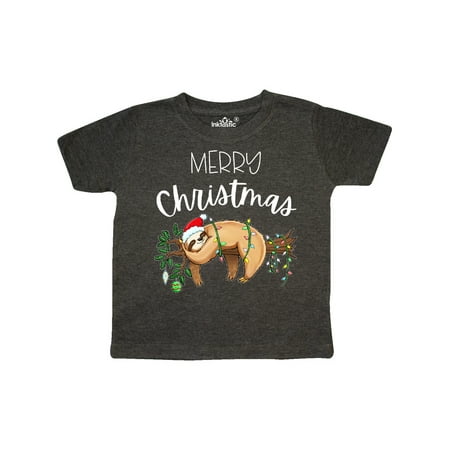 Inktastic Merry Christmas Cute Sloth with Santa Hat and Lights Gift Toddler Boy or Toddler Girl T-Shirt
Inktastic Merry Christmas Cute Sloth with Santa Hat and Lights Gift Toddler Boy or Toddler Girl T-Shirt